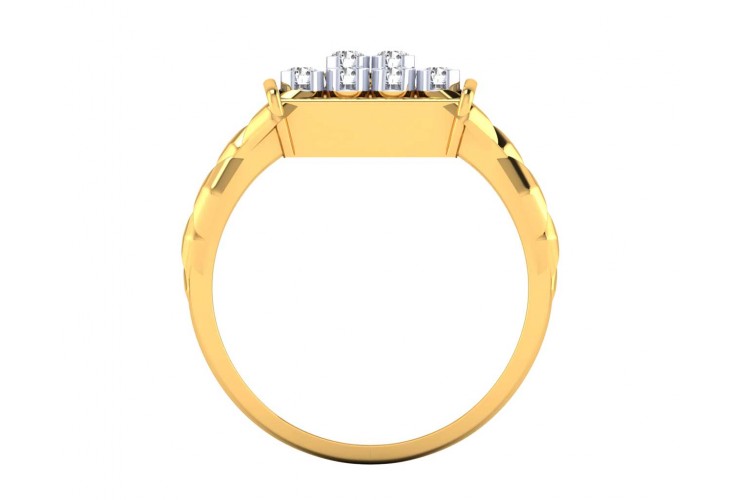 Percy diamond ring in 14k Gold